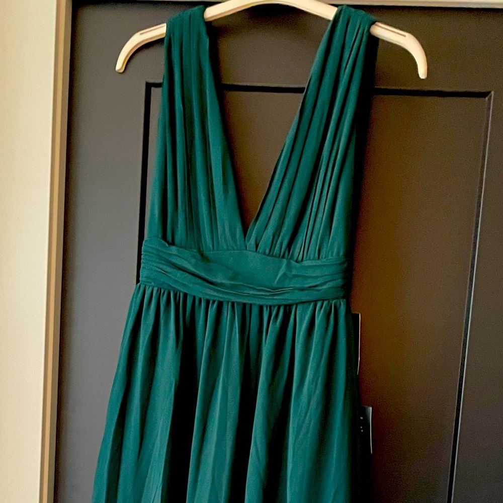 Green dress